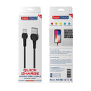 Cablu Micro USB cu incarcare rapida Super TOUCH, negru - 