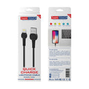 Cablu Lightning cu incarcare rapida Super TOUCH, negru - 