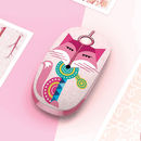 Mouse wireless cu butoane silențioase Super TOUCH, fox - 