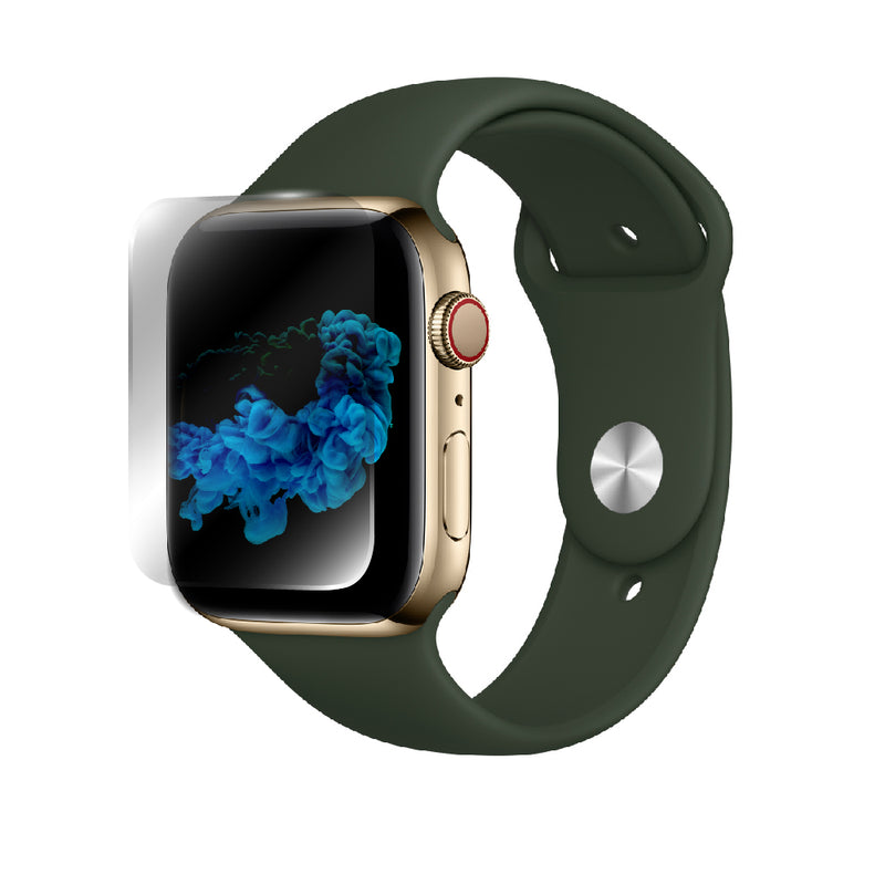 Folie protecție smartwatch Apple Watch 1 42mm TPU Recovery Clear Super TOUCH, plus 5 bucăți de rezervă - 