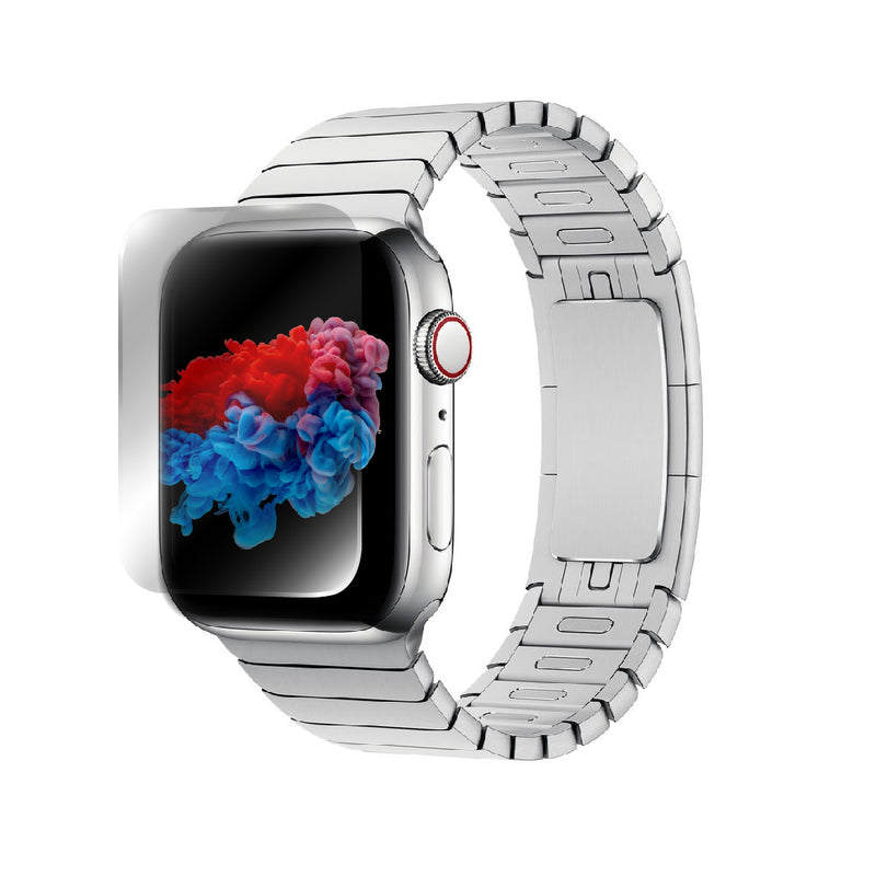 Folie protecție smartwatch Apple Watch 5 44mm TPU Recovery Clear Super TOUCH, plus 5 bucăți de rezervă - 