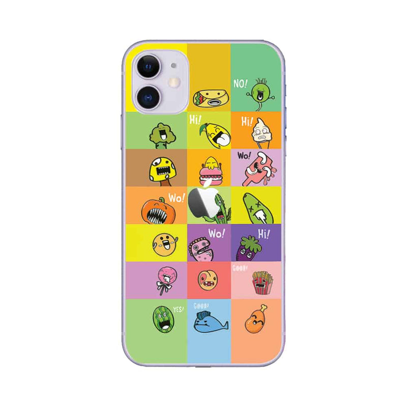 Skin iPhone 11 Super TOUCH, Mini Characters - 