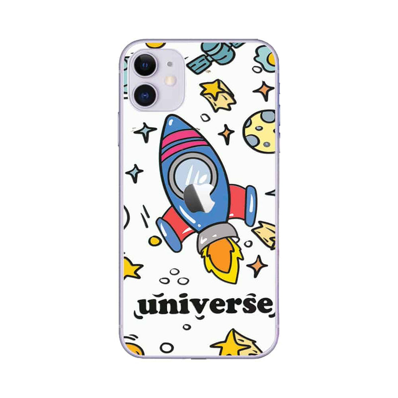 Skin iPhone 11 Super TOUCH, Space Rocket - 