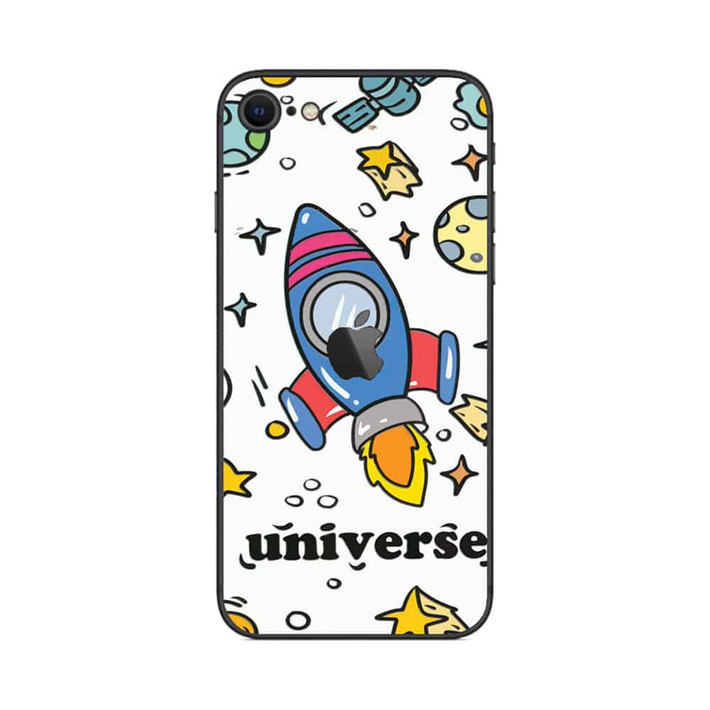 Skin iPhone SE 2020 Super TOUCH, Space Rocket - 