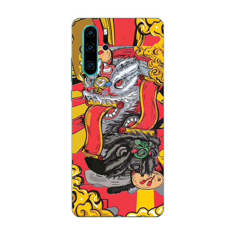 Skin Huawei Super TOUCH, Red Dragon - 