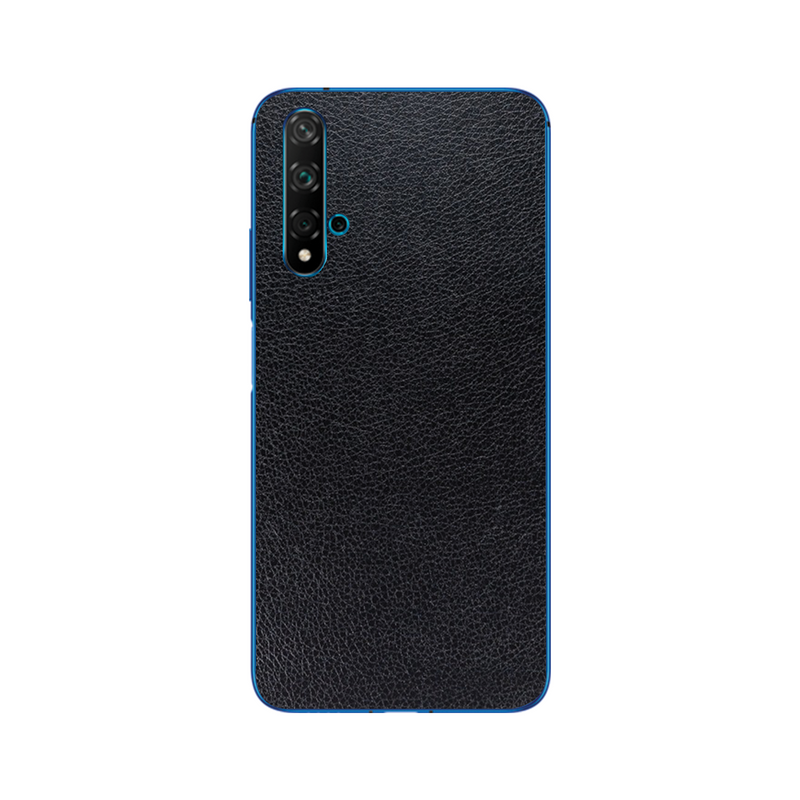 Skin Huawei Super TOUCH, Black Leather Texture - 