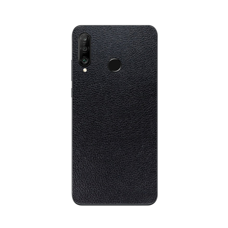 Skin Huawei Super TOUCH, Black Leather Texture - 