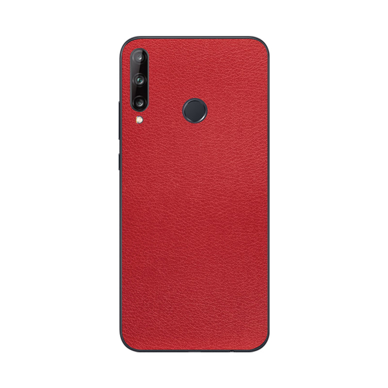 Skin Huawei Super TOUCH, Red Leather Texture - 