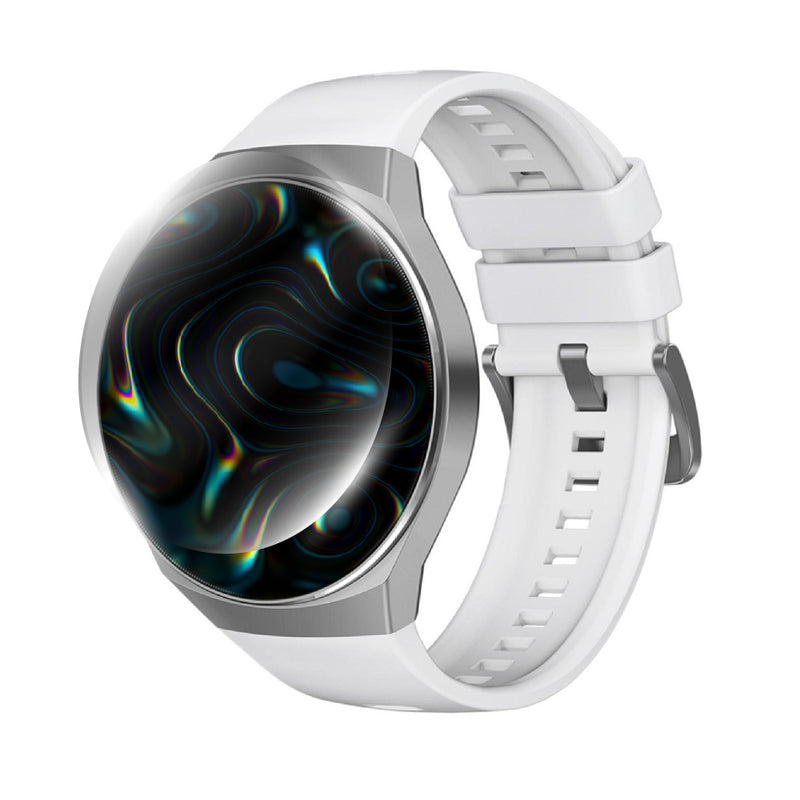Folie protecție smartwatch Huawei Watch GT 2e 46mm TPU Recovery Clear Super TOUCH, plus 5 bucăți de rezervă - 