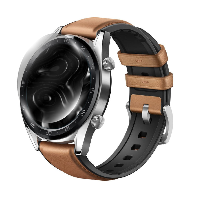 Folie protecție smartwatch Huawei Watch GT TPU Recovery Clear Super TOUCH, plus 5 bucăți de rezervă - 