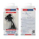 Suport magnetic cu ventuza Super TOUCH, negru - 