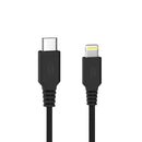 Cablu Type-C la Lightning braided cu incarcare rapida Super TOUCH, negru - 