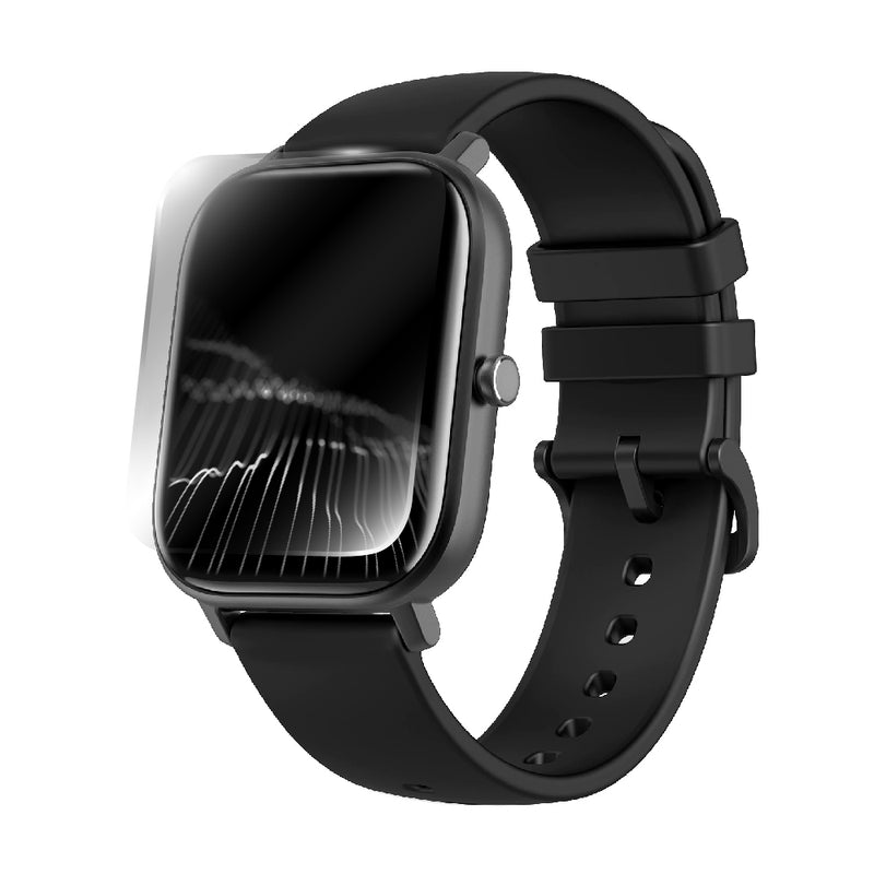 Folie protecție smartwatch Xiaomi Amazfit GTS TPU Recovery Clear Super TOUCH, plus 5 bucăți de rezervă - 